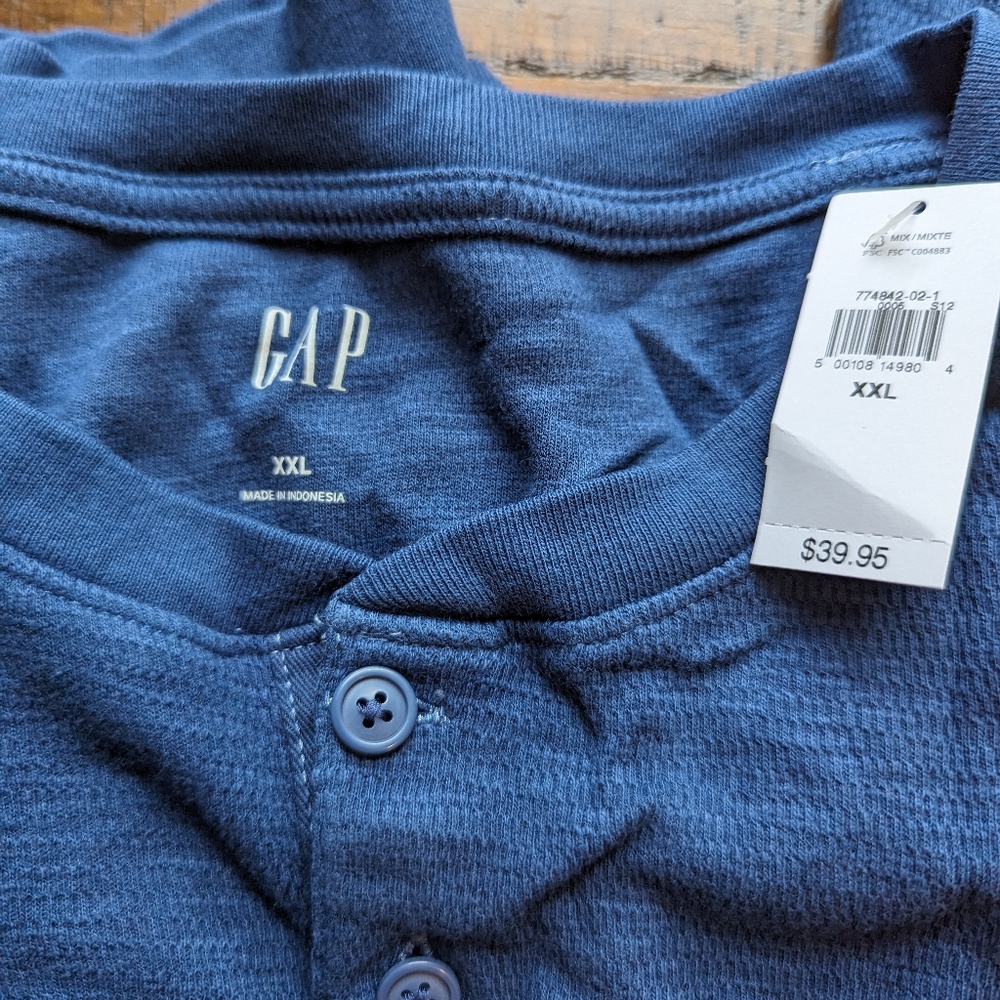 Men's Gap Henley Sweater